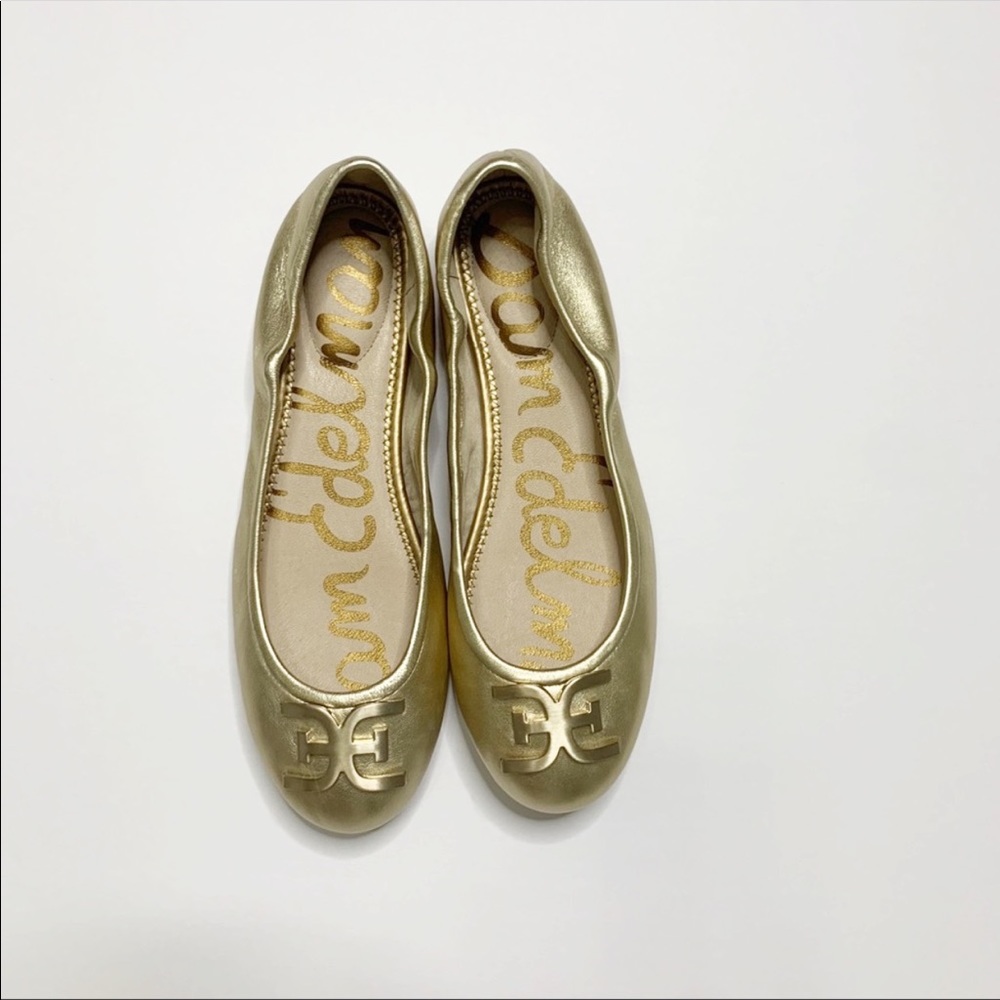 NEW Sam Edelman Gold Flats | Size 9.5